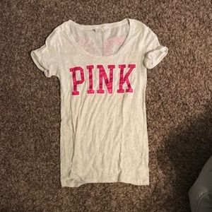 VS PINK Gray t-shirt